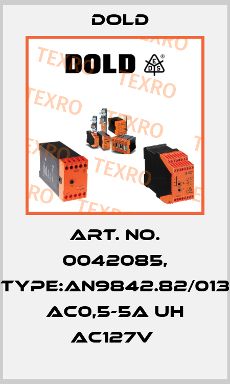 Art. No. 0042085, Type:AN9842.82/013 AC0,5-5A UH AC127V  Dold