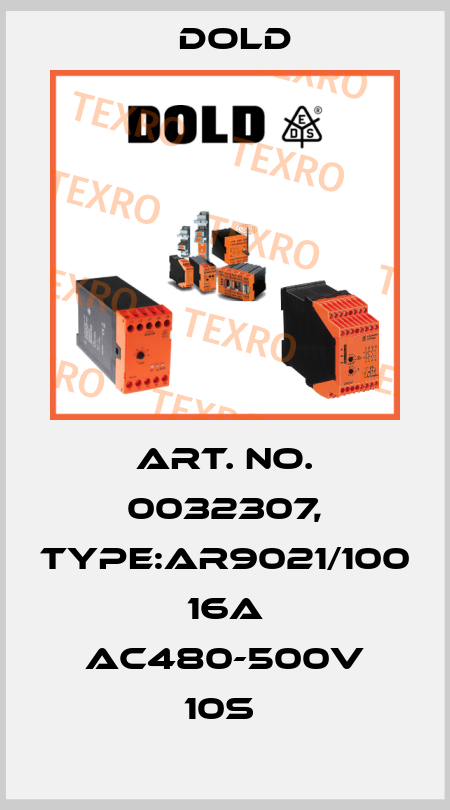 Art. No. 0032307, Type:AR9021/100 16A AC480-500V 10S  Dold