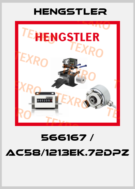 566167 / AC58/1213EK.72DPZ  Hengstler