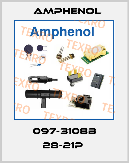 097-3108B 28-21P  Amphenol