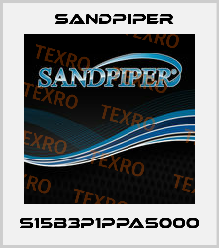 S15B3P1PPAS000 Sandpiper