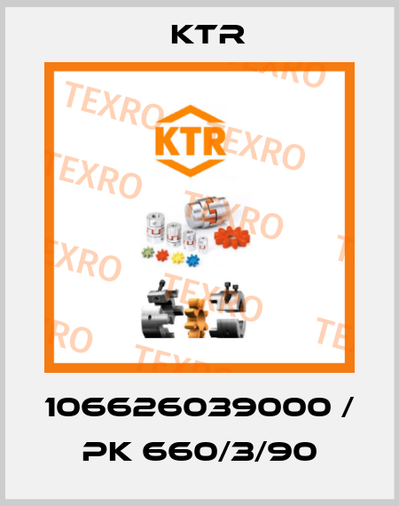 106626039000 / PK 660/3/90 KTR