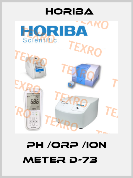 PH /ORP /ION METER D-73     Horiba