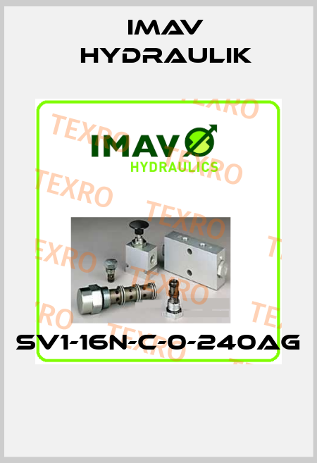 SV1-16N-C-0-240AG  IMAV Hydraulik