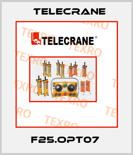 F25.OPT07  Telecrane