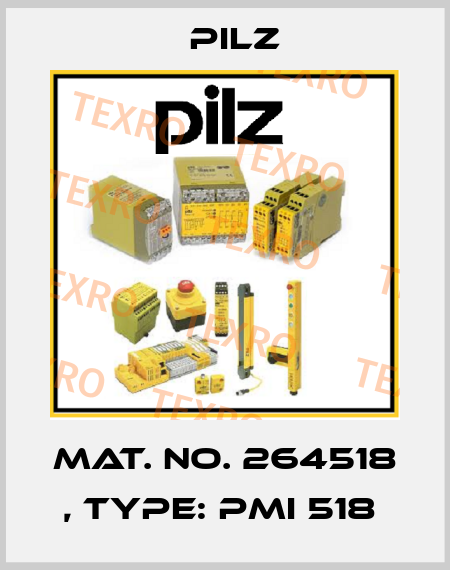 Mat. No. 264518 , Type: PMI 518  Pilz