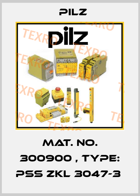 Mat. No. 300900 , Type: PSS ZKL 3047-3  Pilz