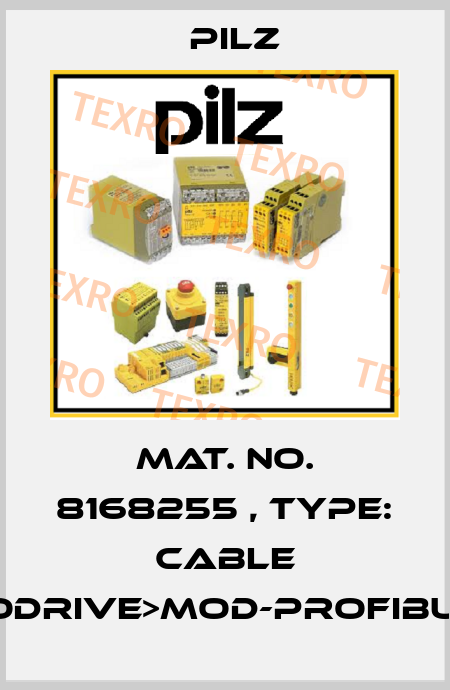 Mat. No. 8168255 , Type: Cable PMCprimoDrive>Mod-Profibus:L=0,45m Pilz