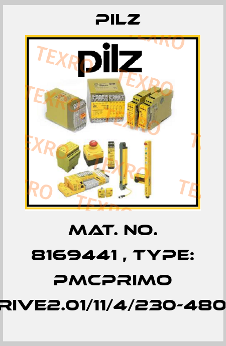 Mat. No. 8169441 , Type: PMCprimo Drive2.01/11/4/230-480V Pilz