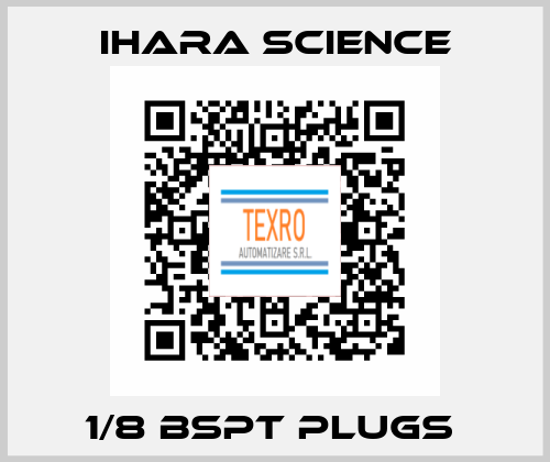 1/8 BSPT PLUGS  Ihara Science