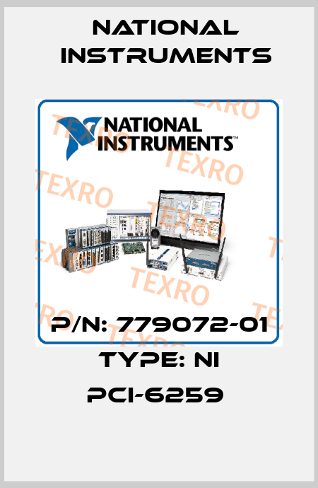 P/N: 779072-01 Type: NI PCI-6259  National Instruments