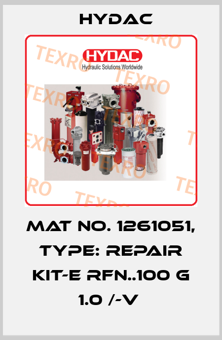 Mat No. 1261051, Type: REPAIR KIT-E RFN..100 G 1.0 /-V  Hydac