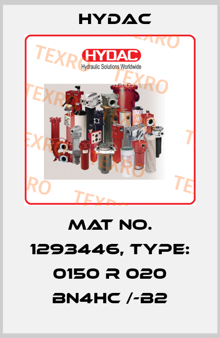 Mat No. 1293446, Type: 0150 R 020 BN4HC /-B2 Hydac