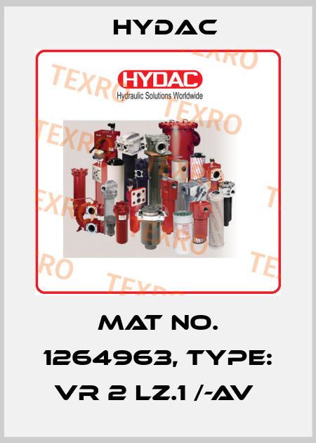 Mat No. 1264963, Type: VR 2 LZ.1 /-AV  Hydac