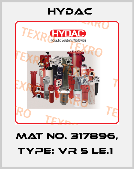 Mat No. 317896, Type: VR 5 LE.1  Hydac