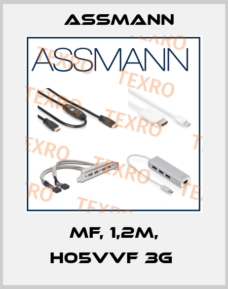 MF, 1,2M, H05VVF 3G  Assmann