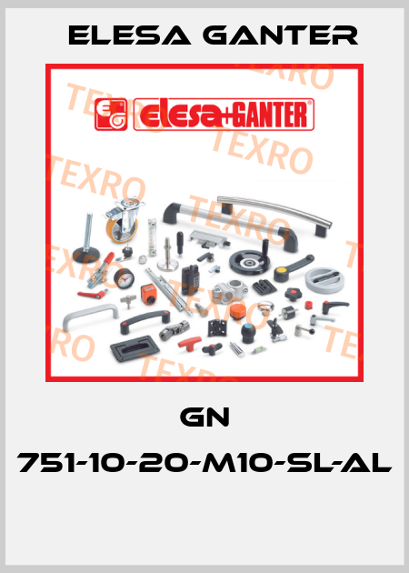 GN 751-10-20-M10-SL-AL  Elesa Ganter