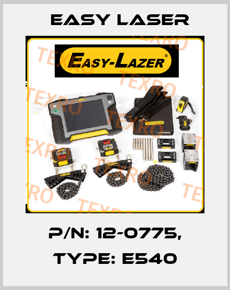 P/N: 12-0775, Type: E540 Easy Laser