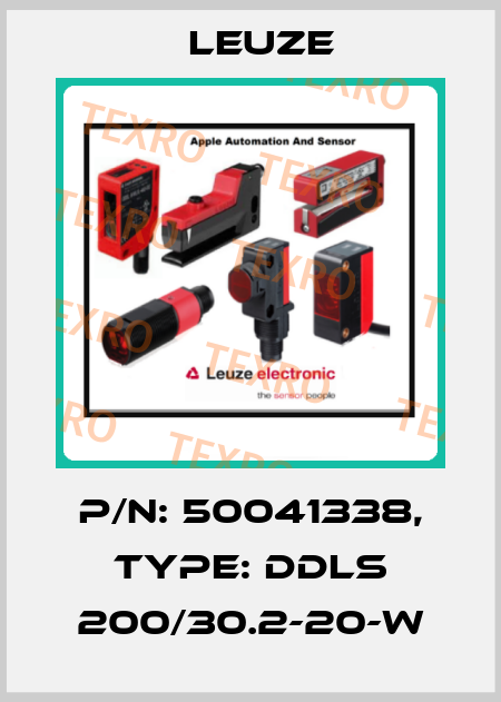 p/n: 50041338, Type: DDLS 200/30.2-20-W Leuze