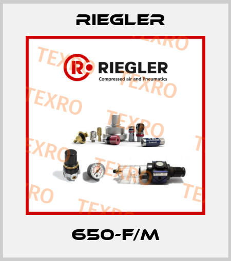 650-F/M Riegler