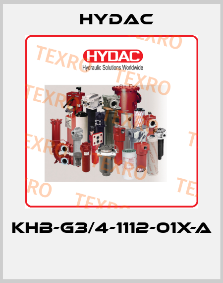 KHB-G3/4-1112-01X-A  Hydac
