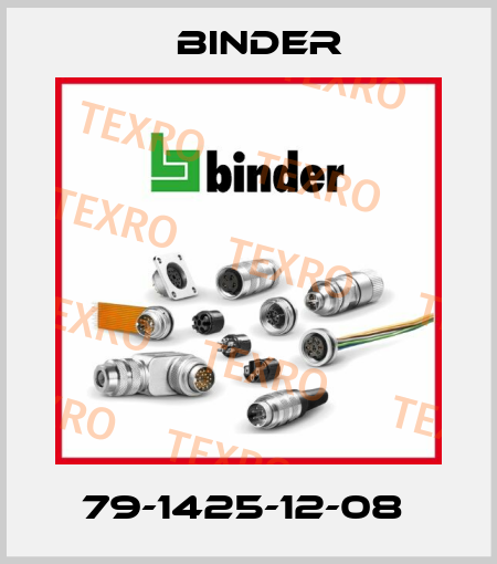 79-1425-12-08  Binder