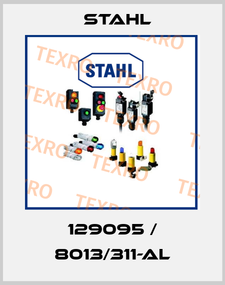 129095 / 8013/311-AL Stahl