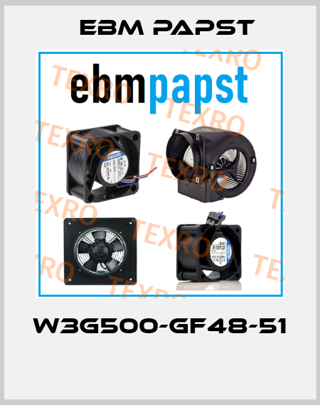 W3G500-GF48-51  EBM Papst