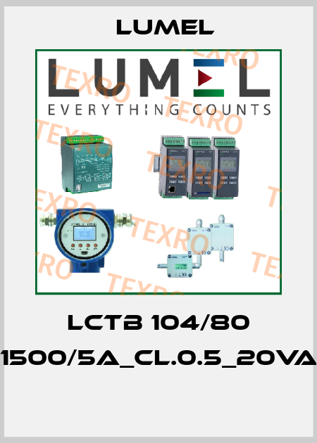 LCTB 104/80 1500/5A_cl.0.5_20VA  LUMEL