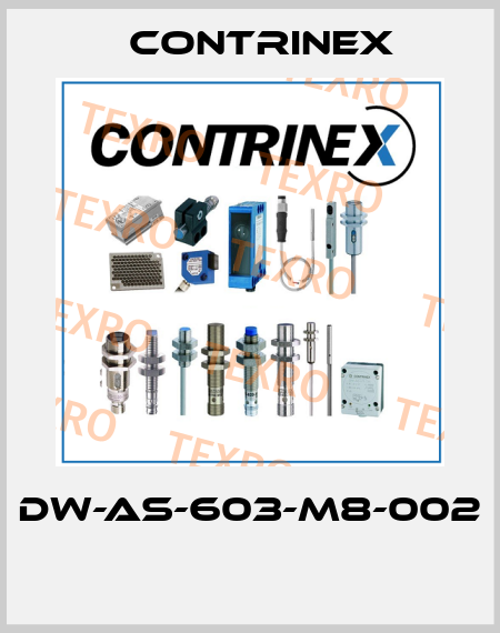 DW-AS-603-M8-002  Contrinex