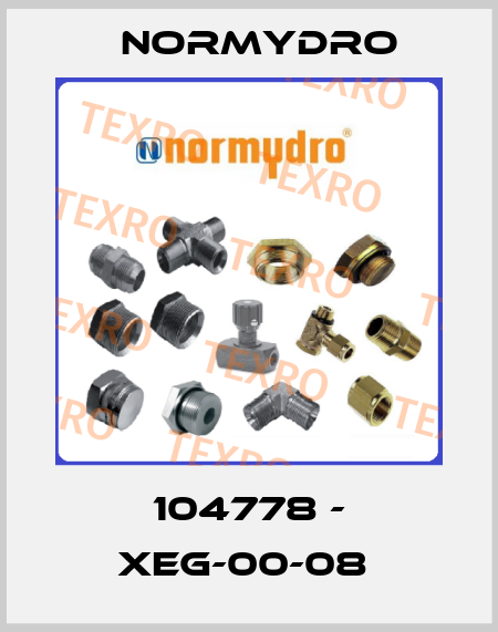 104778 - XEG-00-08  Normydro