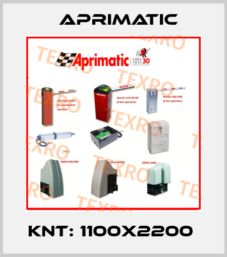KNT: 1100X2200  Aprimatic