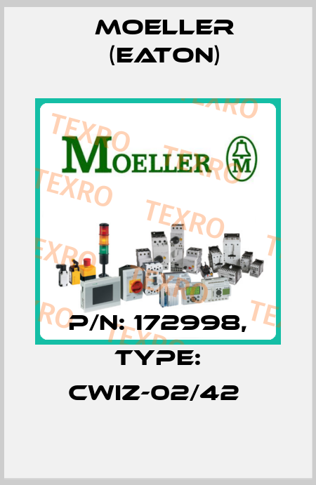 P/N: 172998, Type: CWIZ-02/42  Moeller (Eaton)