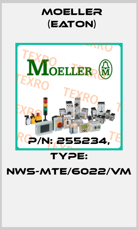 P/N: 255234, Type: NWS-MTE/6022/VM  Moeller (Eaton)