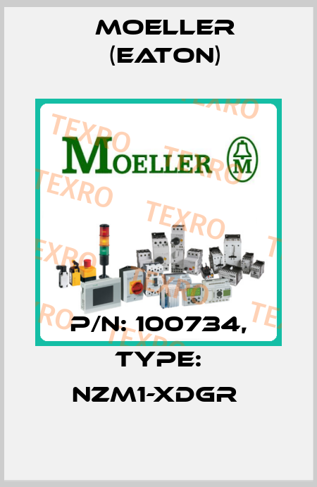P/N: 100734, Type: NZM1-XDGR  Moeller (Eaton)