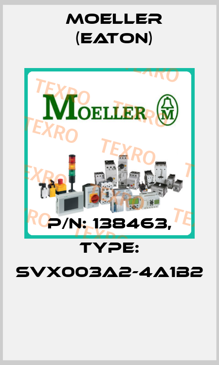 P/N: 138463, Type: SVX003A2-4A1B2  Moeller (Eaton)