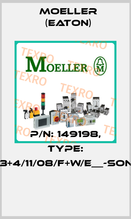 P/N: 149198, Type: XMI40/3+4/11/08/F+W/E__-SOND-RAL*  Moeller (Eaton)