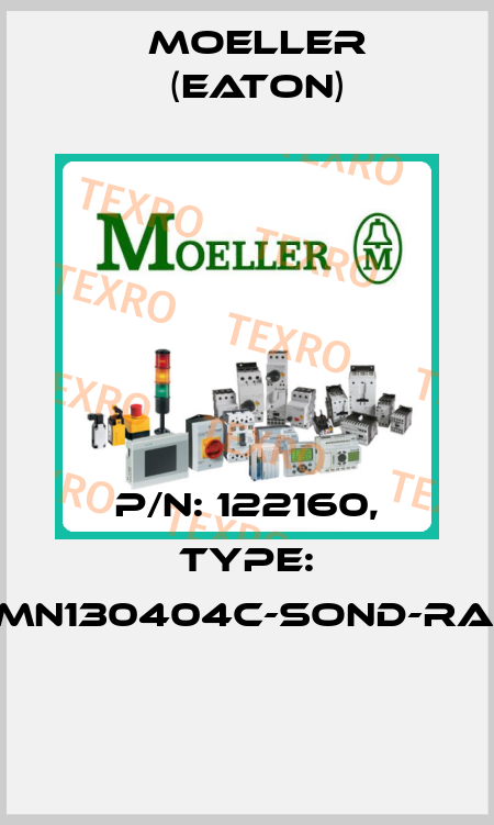P/N: 122160, Type: XMN130404C-SOND-RAL*  Moeller (Eaton)