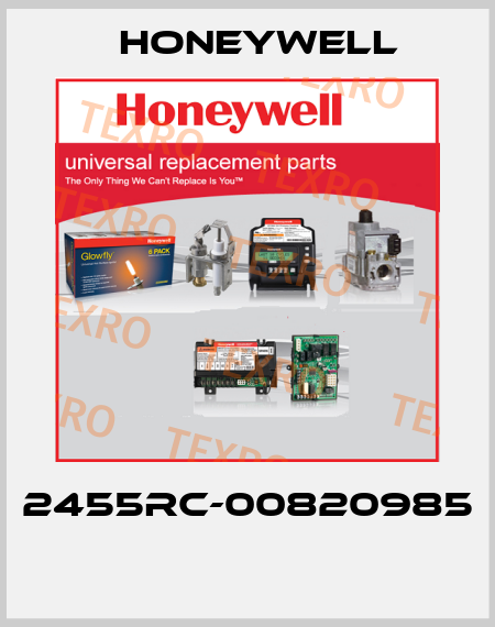 2455RC-00820985  Honeywell