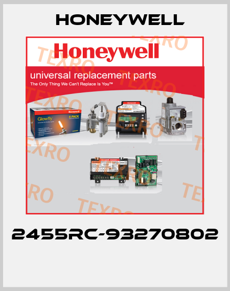 2455RC-93270802  Honeywell