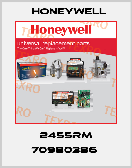 2455RM 70980386  Honeywell