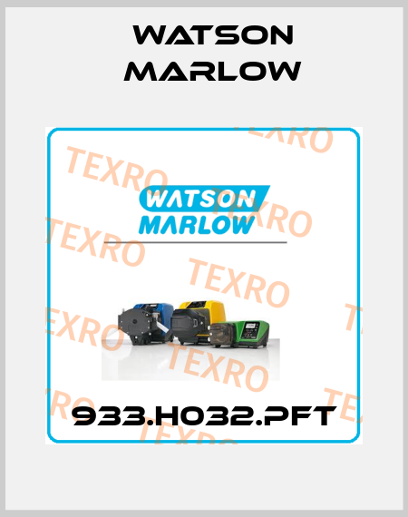 933.H032.PFT Watson Marlow