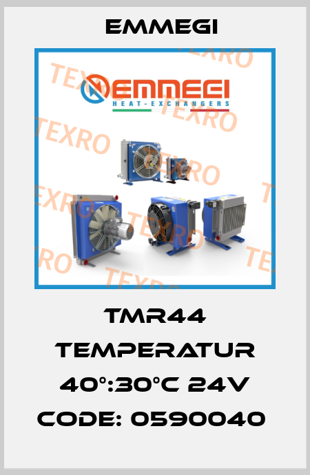 TMR44 Temperatur 40°:30°C 24V Code: 0590040  Emmegi