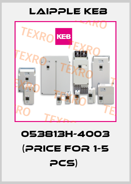 053813H-4003 (price for 1-5 pcs)  LAIPPLE KEB