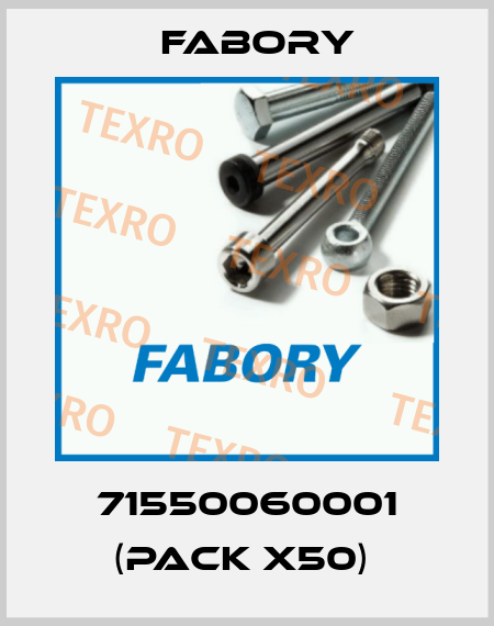 71550060001 (pack x50)  Fabory