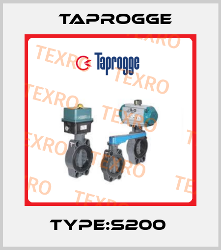 Type:S200  Taprogge