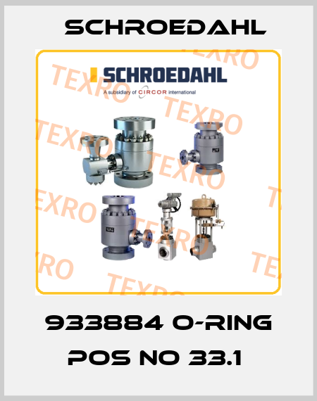 933884 O-RING POS NO 33.1  Schroedahl