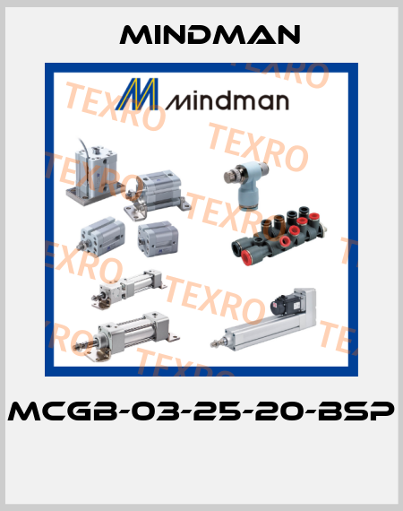 MCGB-03-25-20-BSP  Mindman