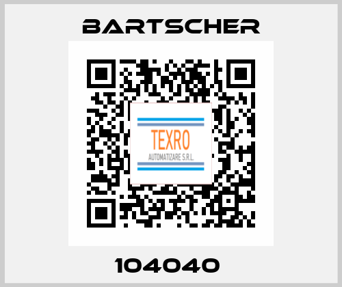 104040  Bartscher