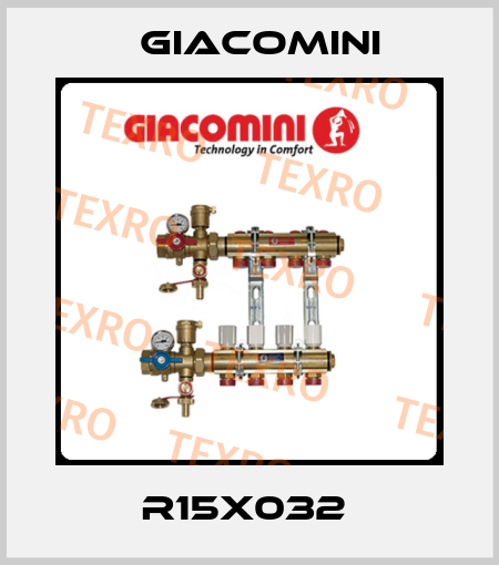R15X032  Giacomini
